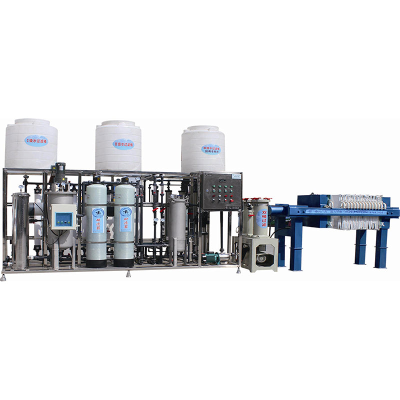 GUANGLI Large-scale industrial water purification reverse osmosis treatment equipment  Printing sewage treatment equipment with a capacity of over 3 tons