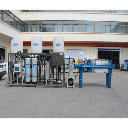 GUANGLI Large-scale industrial water purification reverse osmosis treatment equipment  Printing sewage treatment equipment with a capacity of over 3 tons